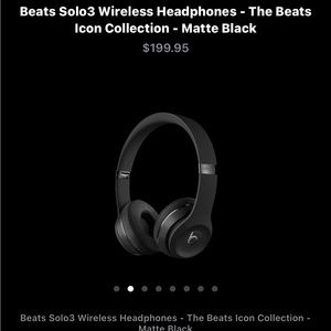 Beats Solo3 Wireless On-Ear Headphones - Apple W1 Headphone Chip